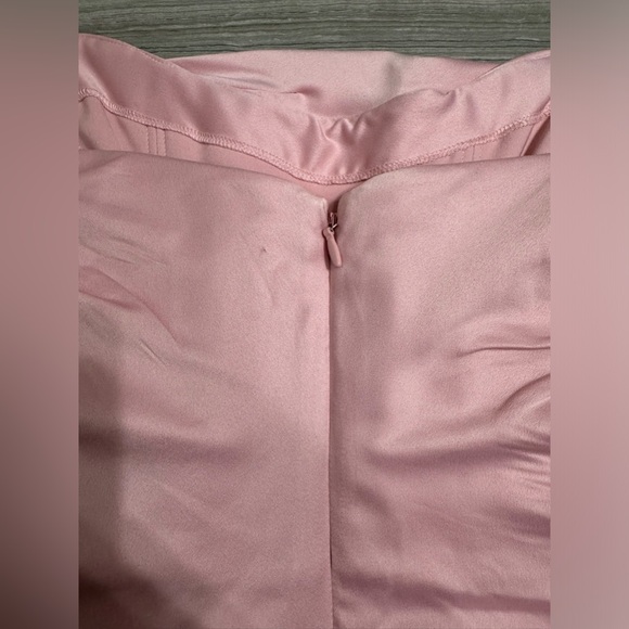 {{SOLD}} House of CB “Jasmine” Pink Strapless Corset Mini Dress- Size Medium - Picture 10 of 11